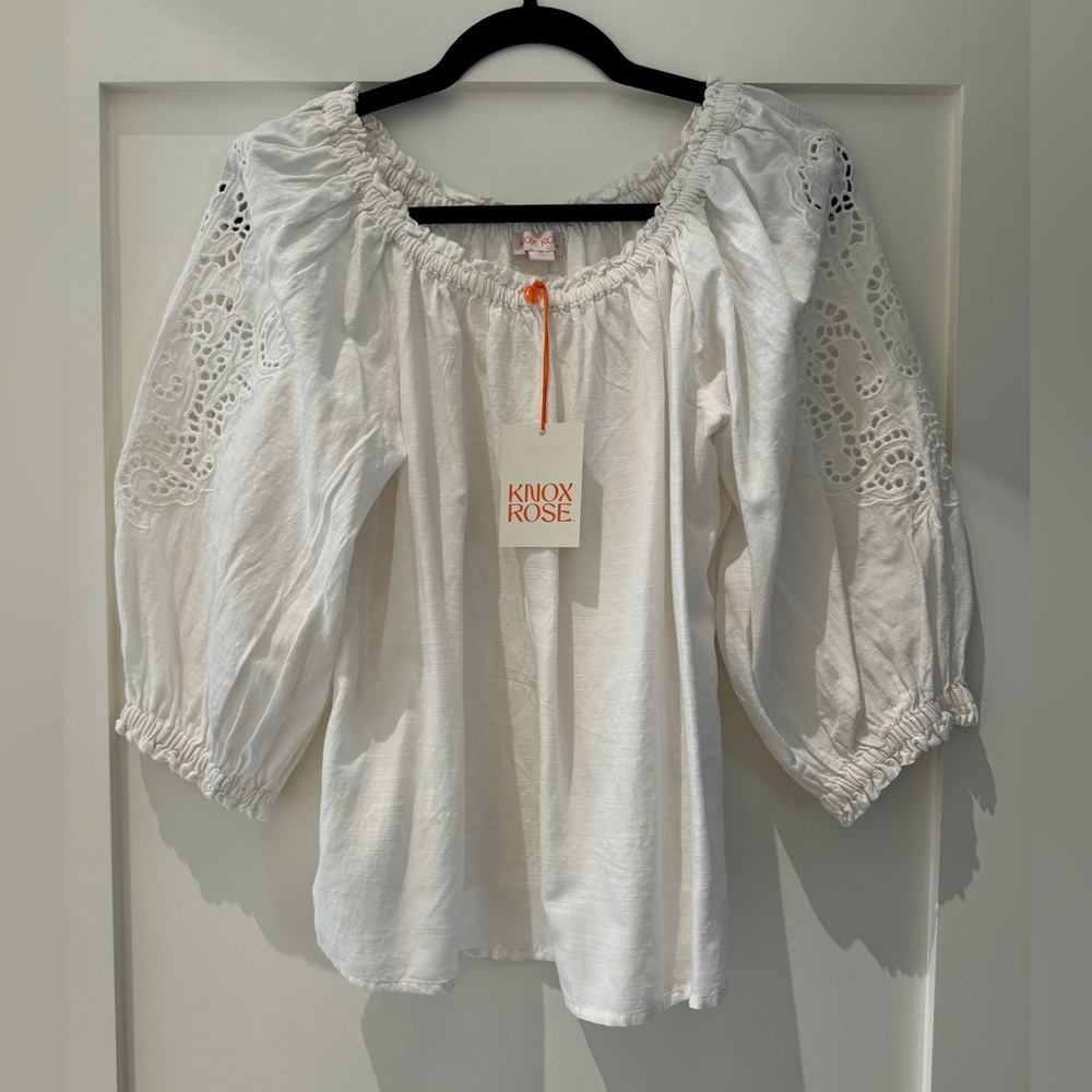 Eyelet Top, NWT!